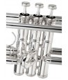 TROMPETA BACH ARTISAN PLATEADA AB190