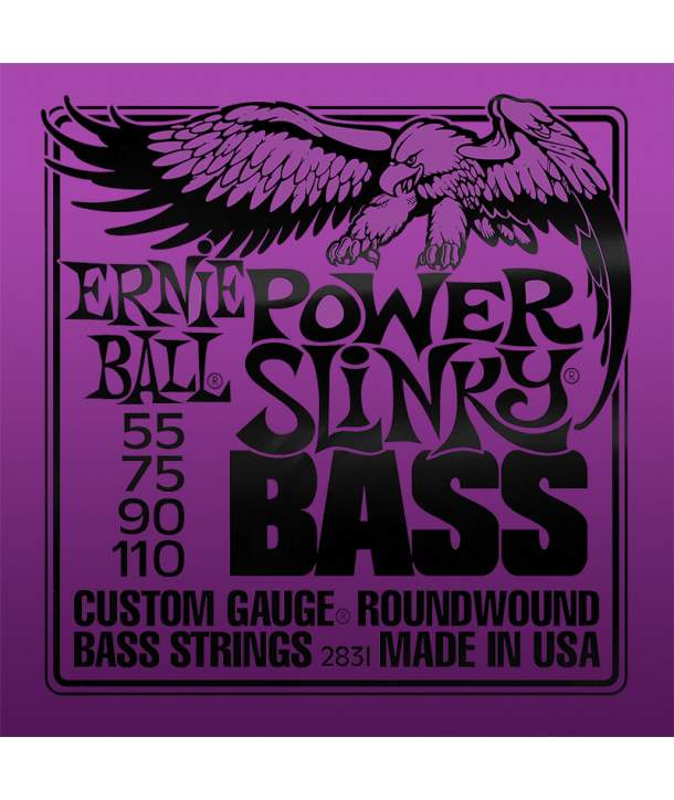Juego Cuerdas Bajo Ernie Ball 2831 Power Slinky