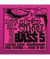 Juego Cuerdas Bajo 5 Cuerdas Ernie Ball 2824 Super Slinky