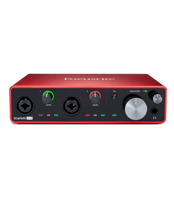 Focusrite Scarlett 4i4 3rd Gen - Interface Audio USB