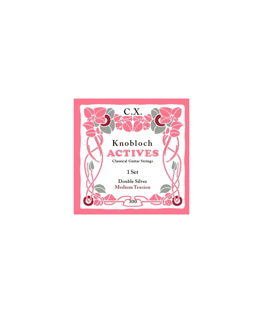 Set Cuerdas Knobloch Actives Double Silver CX Medium - Musica, Arte y  Sonido S.L.