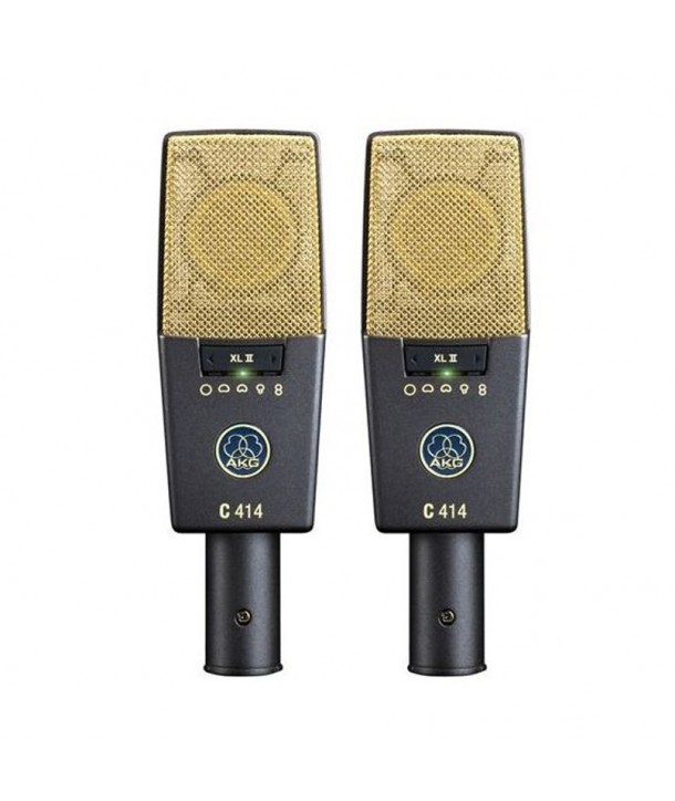 AKG C-414 XL II ST Microfono Estudio (Kit 2 Micros)