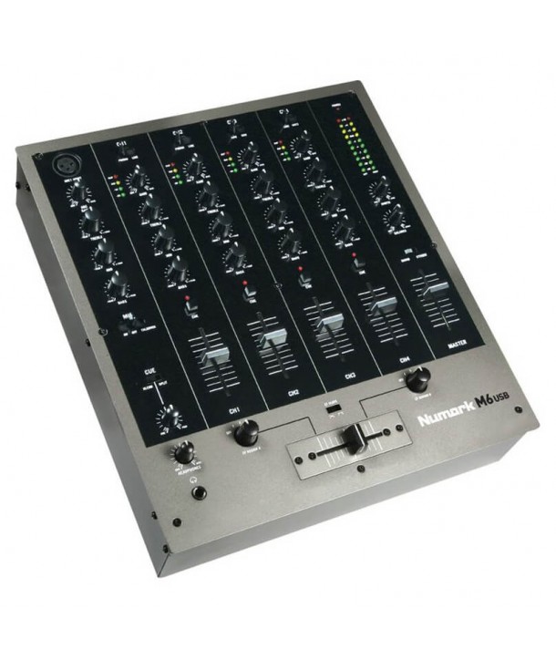 Mixer DJ Numark M6 USB 4 Canales