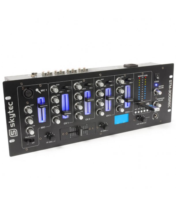 Mixer DJ Skytec Stm-3005REC 4 Canales