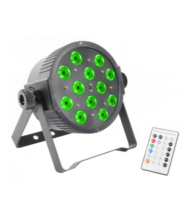 Foco PAR Plano 12x 3W Tri-color LEDs DMX IR Beamz 151273