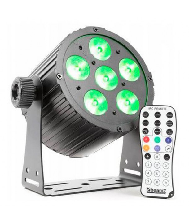 Foco Aluminio LED spot 6x 18W BAC406 Beamz 151304