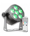 Foco Aluminio LED spot 6x 18W BAC406 Beamz 151304