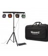 Set de iluminación Beamz 150495 Barra PAR 4 Vias 7x 10W Quad LEDs DMX