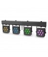 Set de iluminación Cameo Multi PAR 2 Set de compactos proyectores LED tricolor 28 x 3 W