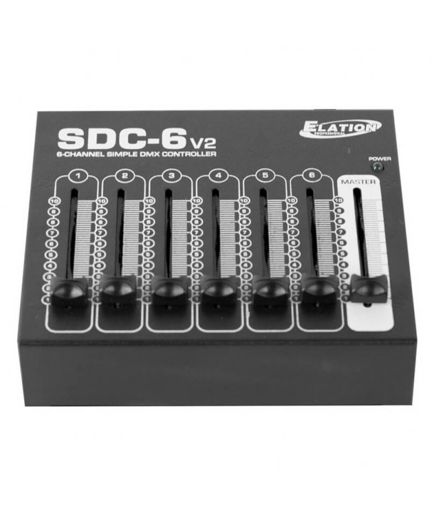 Controlador American Dj SDC-6 Faderdesk V2 black