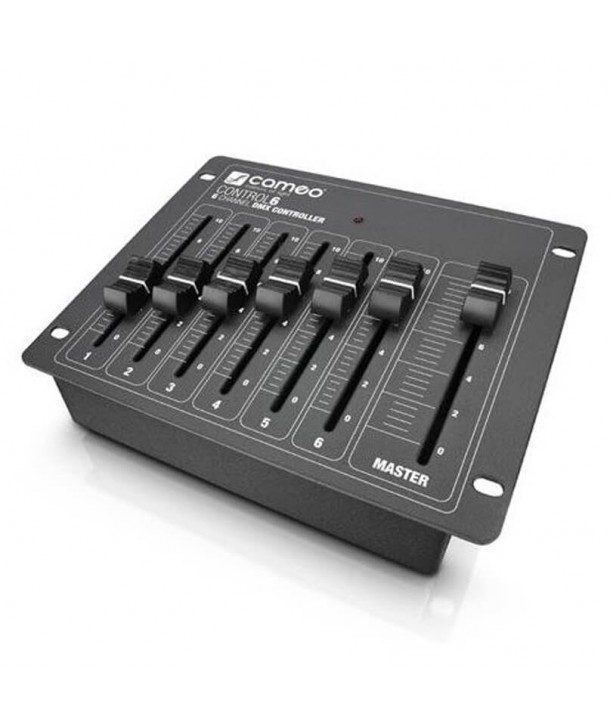 Controlador Cameo Control 6 Mesa DMX 6 Canales