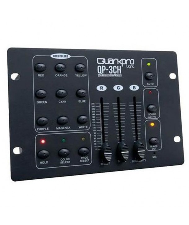 Controlador RGB 3 Canales DMX Quarkpro QP3CH