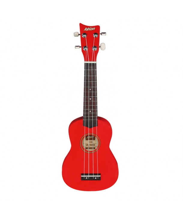 Ukelele soprano Ashton Uke-160Rd Rojo