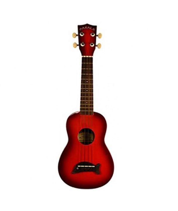 Ukelele sopreno Kala Mksdr Rojo Sombreado