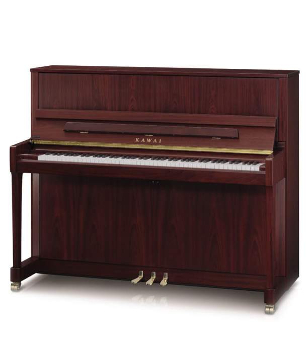 Piano Vertical Kawai K-300 Caoba Pulido
