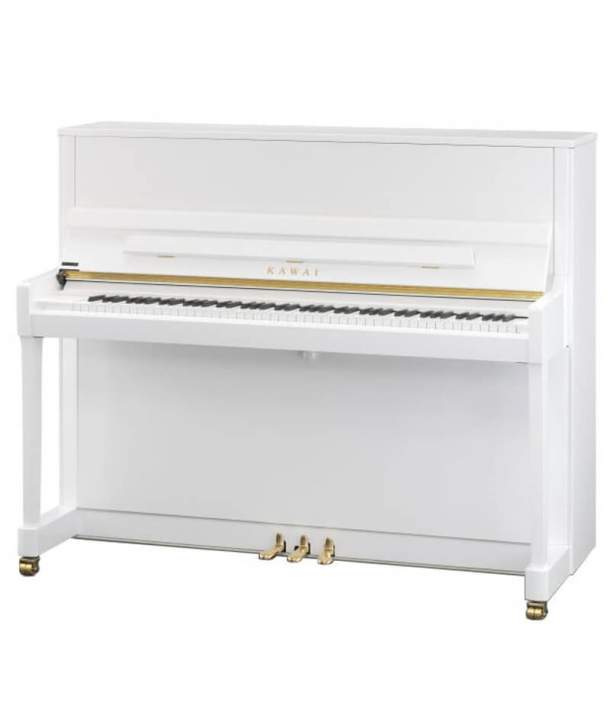 Piano Vertical Kawai K-300 Blanco Pulido