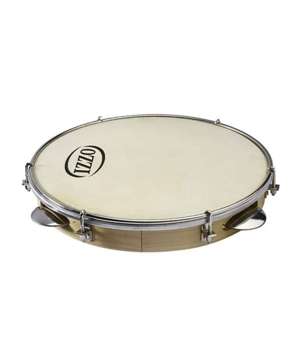 Pandeiro Izzo 10'' Madera P/Piel Fino