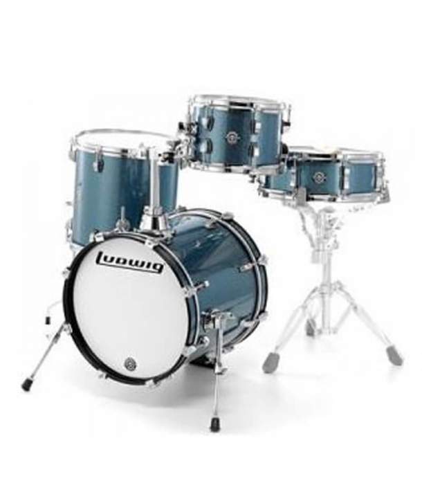 Batería Sin Herrajes Ludwig Lc179X Questlove Azul 16