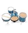Batería Sin Herrajes Ludwig Lc179X Questlove Azul 16