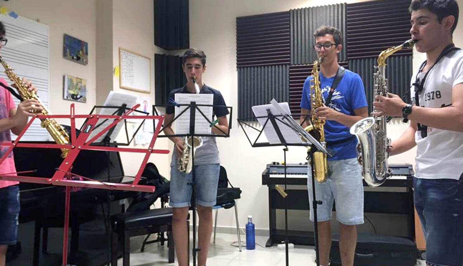 Curso saxofon arte y sonido